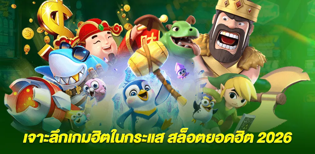 pg slot เว็บนอกแตกง่าย รวมเกมฮิตแตกบ่อย เล่นง่ายได้เงินจริง 2026 2 เจาะลึกเกมฮิตในกระแส สล็อตยอดฮิต 2026